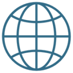 language picker globe