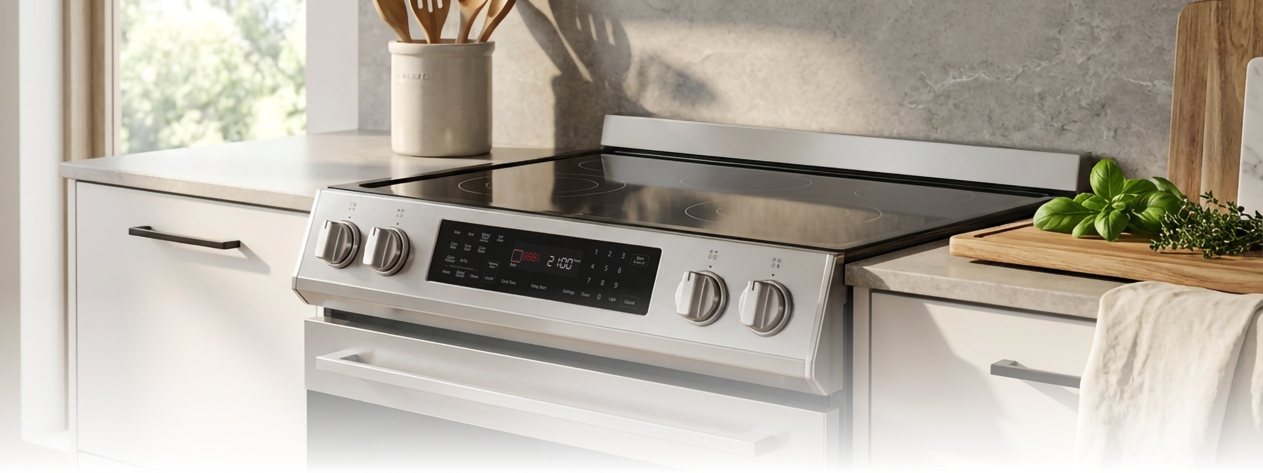 marathon 30 inch electric convection stove slide in MSCER3080SS